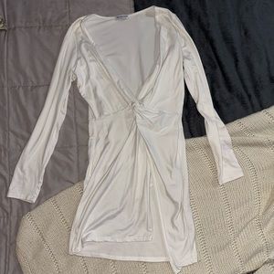 Fashion nova white sexy mini dress